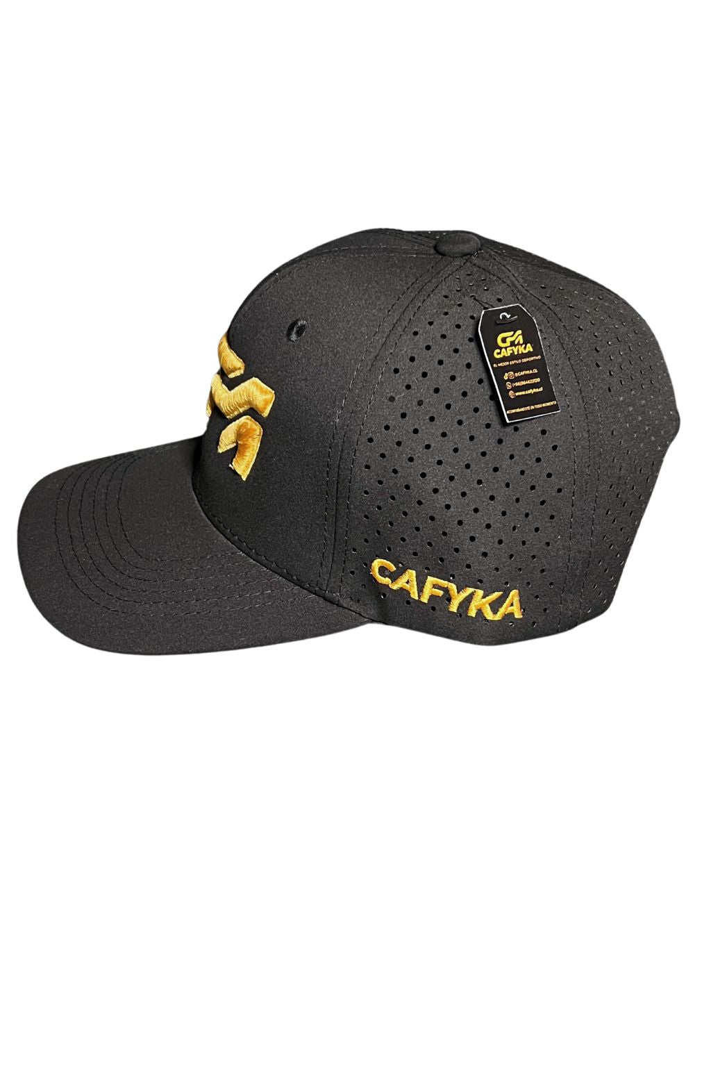 Gorra Microperforada Negra