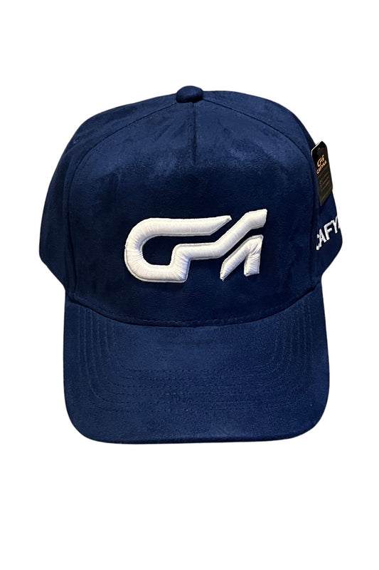 Gorra Gamuza Azul Oscuro
