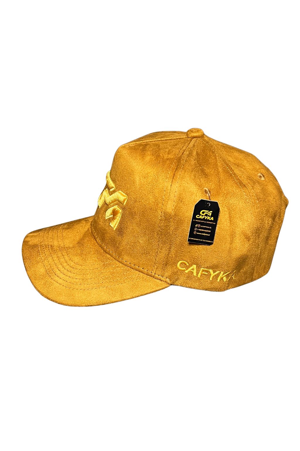 Gorra Gamuza Unisex Dorado
