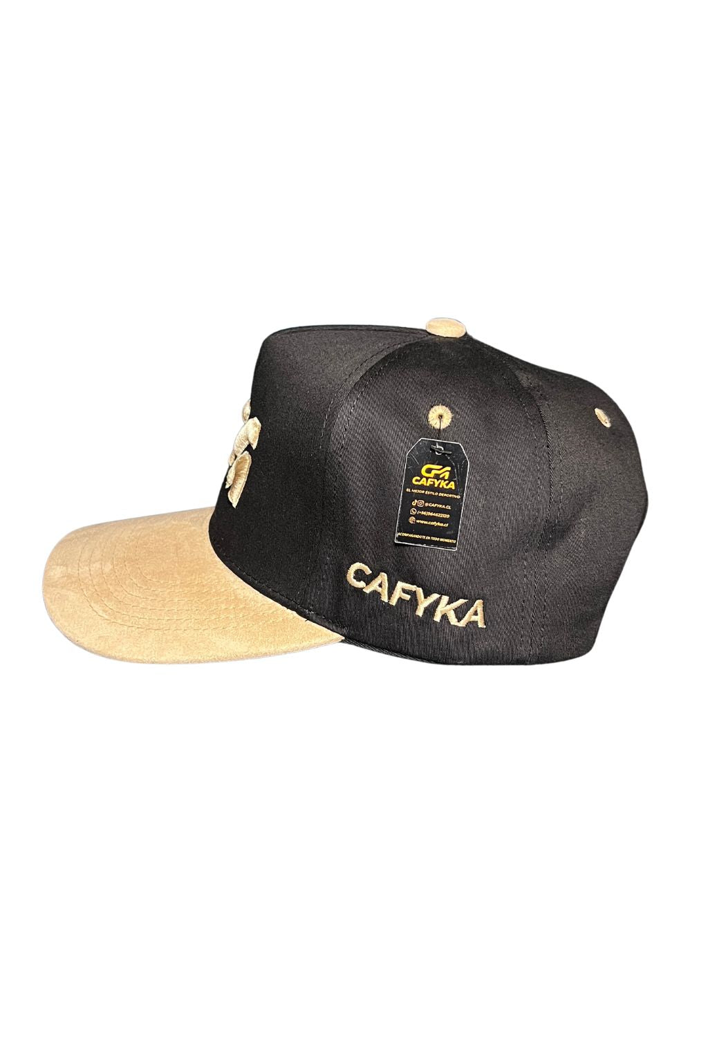 Gorra Bicolor Negro - Khaki