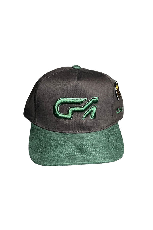 Gorra Bicolor Negro - Verde