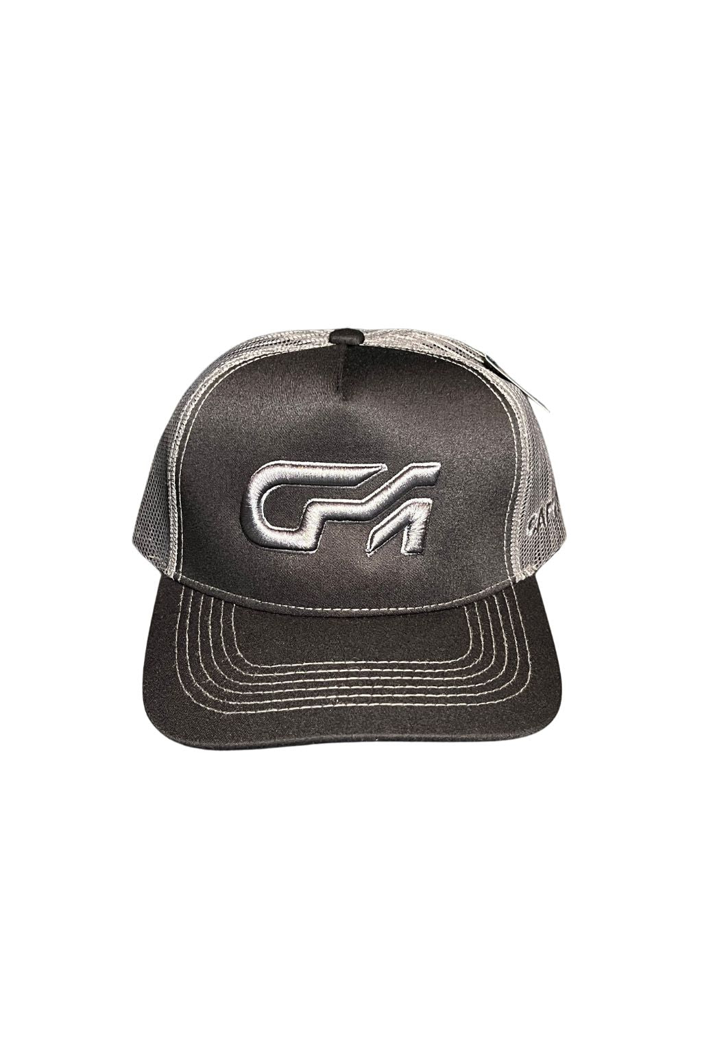 Gorra con Malla Bicolor Negro - Gris