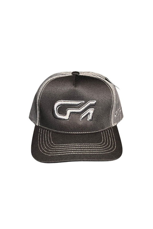 Gorra con Malla Bicolor Negro - Gris