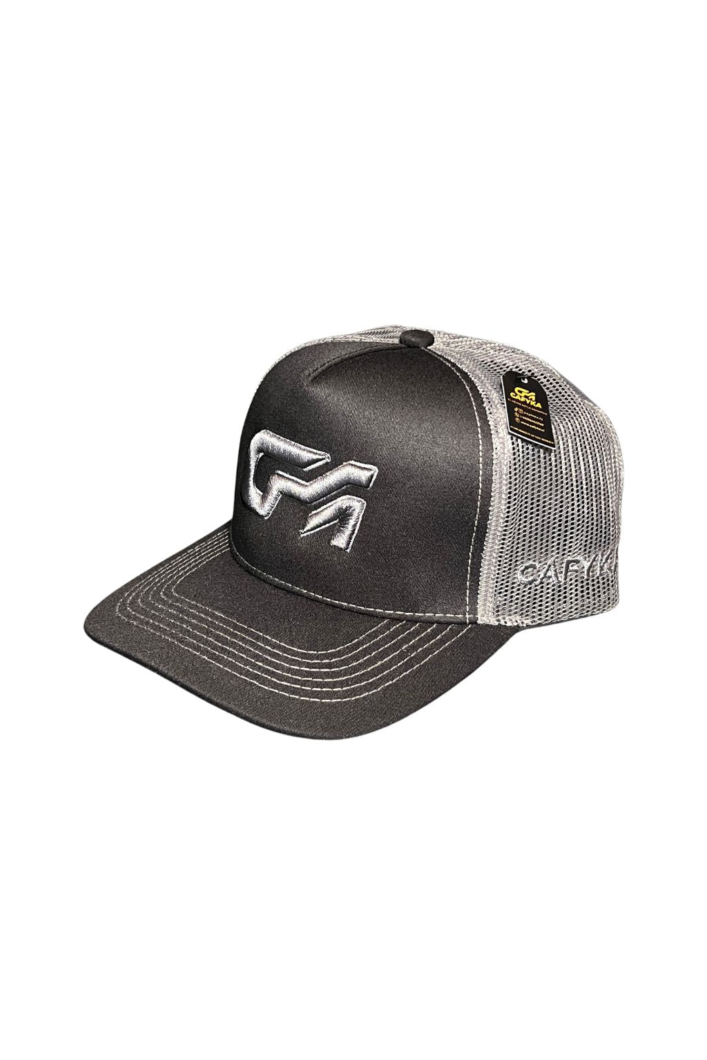 Gorra con Malla Bicolor Negro - Gris