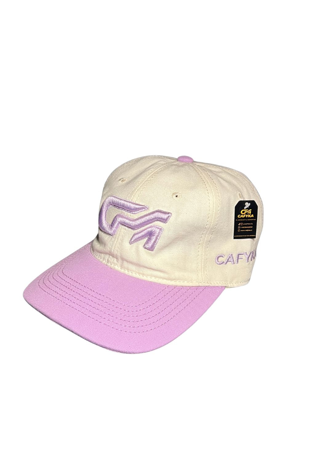 Gorra Beige - Lila