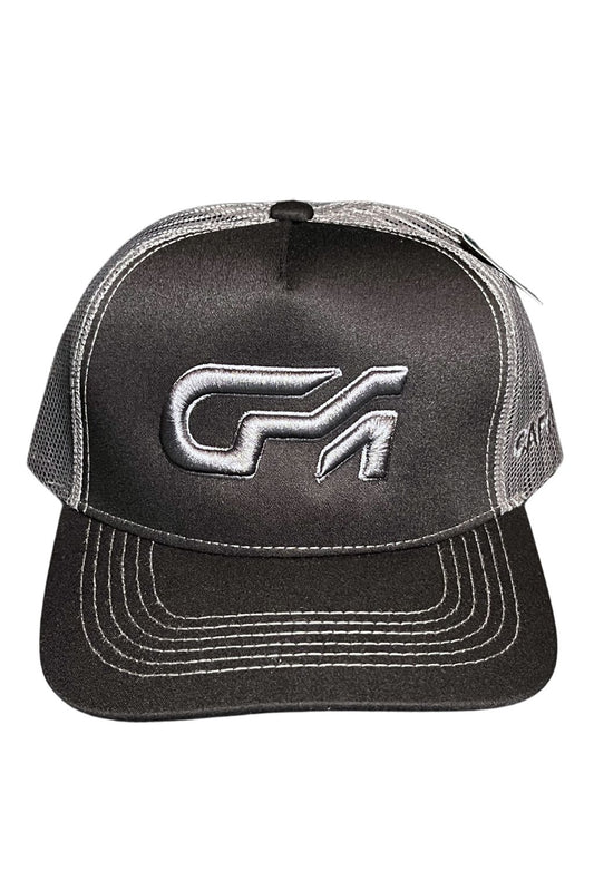 Gorra con Malla Bicolor Negro - Gris