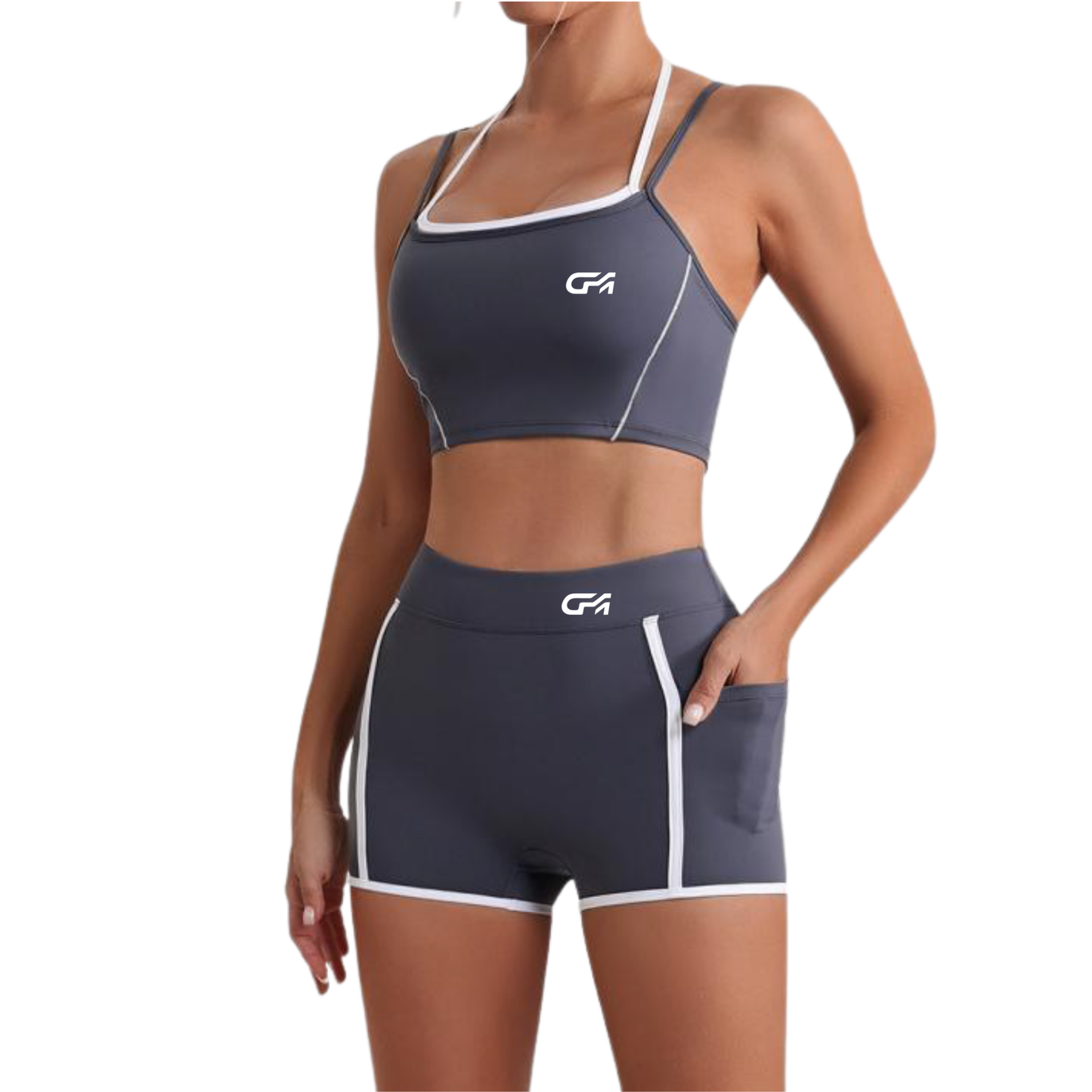 Conjunto Deportivo Energía Short + Top | Cafyka