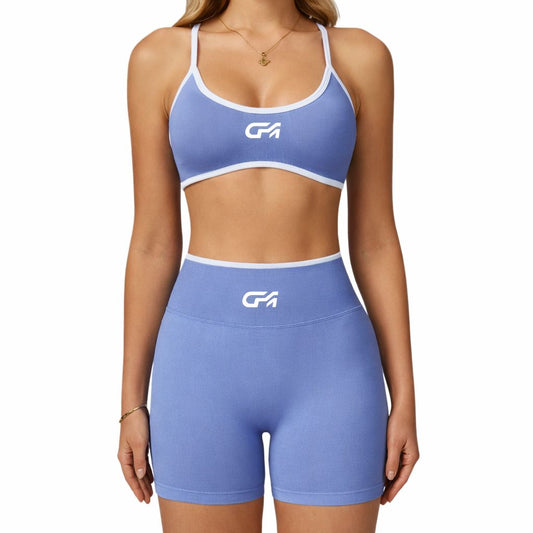 Conjunto Deportivo Inspira Short + Top | Cafyka