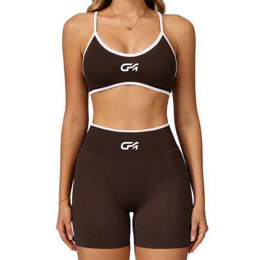 Conjunto Deportivo Inspira Short + Top | Cafyka