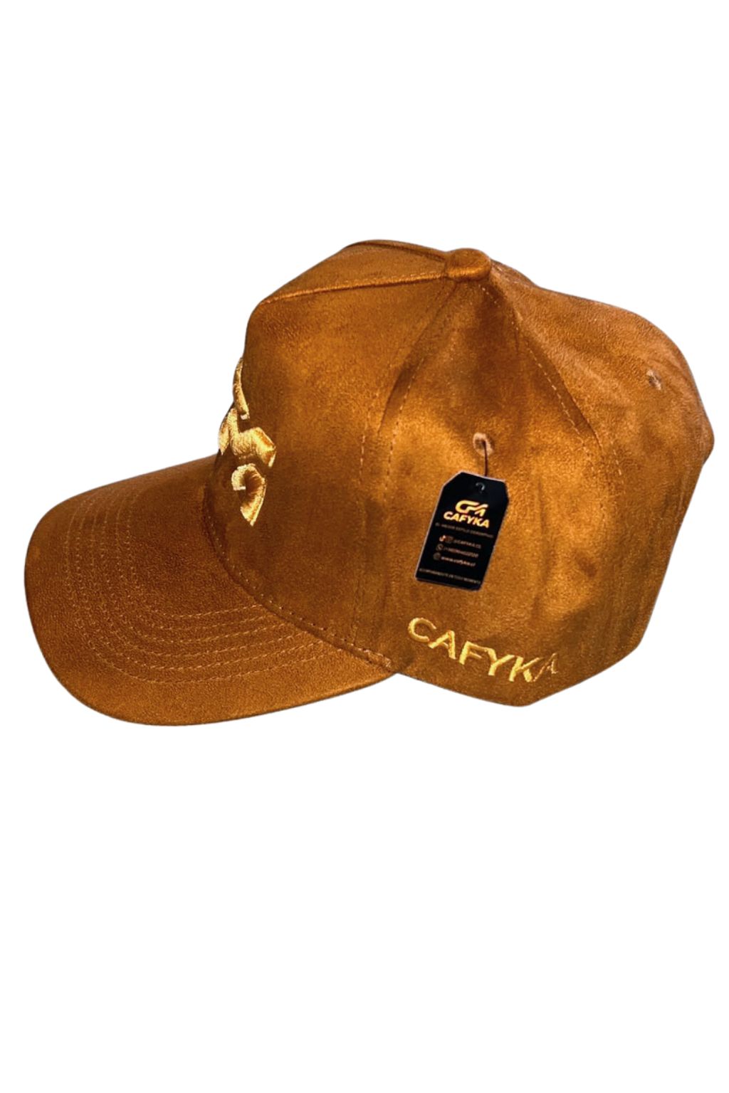 Gorra Gamuza Dorado