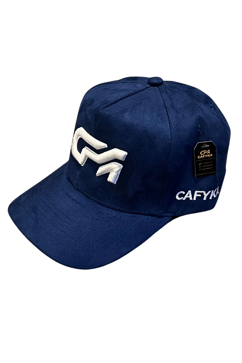 Gorra Gamuza Azul Oscuro