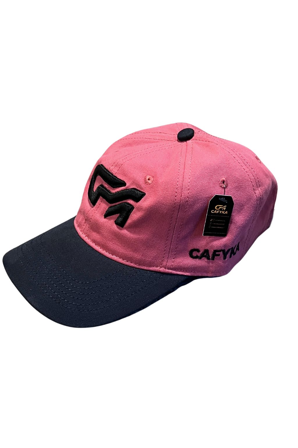 Gorra Rosa - Azul oscuro